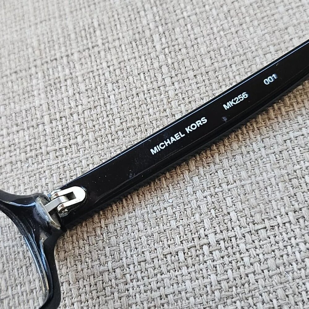 Michael Kors Glasses Black Frame MK256 52[]16 135 Eyeglasses Frame Eye Wear - Picture 9 of 11